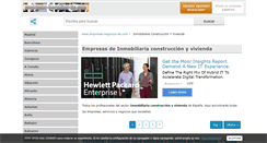 Desktop Screenshot of empresas-negocios-de.com