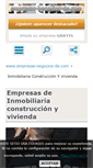 Mobile Screenshot of empresas-negocios-de.com